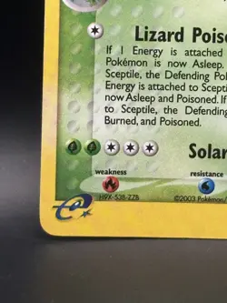 Sceptile 11/109 Ruby and Sapphire Holo - Pokemon TCG - NM - Image 5