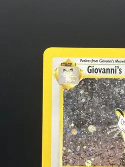 Giovanni's Persian 8/132 Gym Challenge Holo - Pokemon TCG - HP/DMG - Image 2