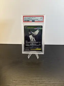 2025 Pokemon Mega Evolution Base #180 SIR Full Art Mega Absol ex PSA 9 Mint - Image 1