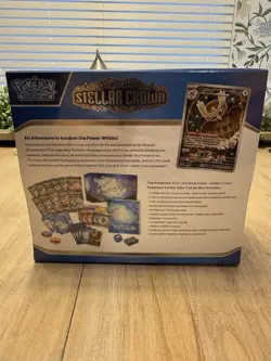 Pokemon Stellar Crown Pokemon Center Elite Trainer Box W/Magnetic Acrylic Case - Image 4