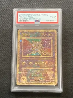 2000 POKEMON GAME PROMO ANCIENT MEW PSA 4 - Image 1