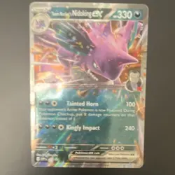 Pokemon Nidoking ex 217 Sv: Scarlet & Violet Promo Holo 330HP - Image 1