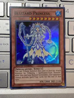 Yugioh Blizzard Princess CT09-EN009 Limited Edition LP/NM - Image 1