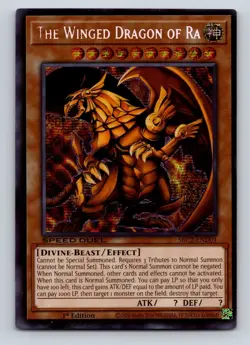 Yu-Gi-Oh! TCG The Winged Dragon Of RA Holo SBC2-END01 - Image 1