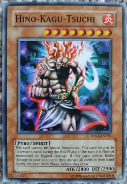 Yu-Gi-Oh! TCG Hino-Kagu-Tsuchi RP02-EN060 Super Rare Unlimited Edition - Image 1