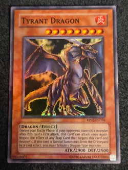 Tyrant Dragon RP02-EN056 Retro Pack 2 Unlimited VLP Yu-Gi-Oh Original Print - Image 1