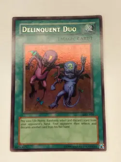 Yu-Gi-Oh! TCG Delinquent Duo Magic Ruler MRL-039 Unlimited Ultra Rare LP - Image 1