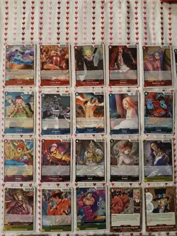 One Piece TCG English Lot ×44 All Foils (No Duplicates) - Image 2