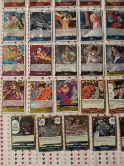 One Piece TCG English Lot ×44 All Foils (No Duplicates) - Image 4