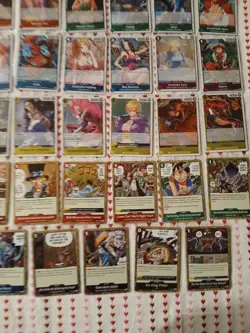 One Piece TCG English Lot ×44 All Foils (No Duplicates) - Image 5