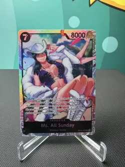Ms. All Sunday OP14-084 The Azure Sea's Seven SR Foil One Piece - Image 1