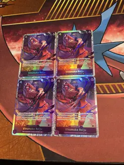 One Piece Vinsmoke reiju OP12-063 SR Playset x4 Legacy of the master Nm - Image 1