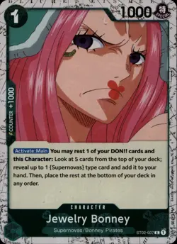 Jewelry Bonney Pirate Foil ST02-007 PRB-02 The Best Vol 2 One Piece - Image 1