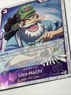 x3 Uso-Hachi ST18-001 Holo Foil One Piece CCG The Best Vol. 2 PRB-02 English - Image 2