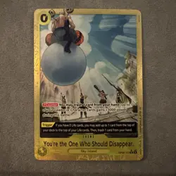 One Piece TCG OP06-115 Alt Art PRB-02 You're the One Who Should Disappear NM Eng - Image 1