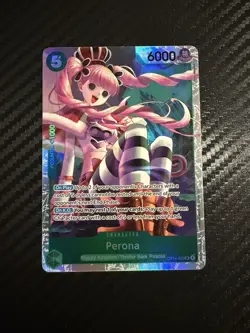 One Piece Perona OP14-033 SR AZURE SEA'S SEVEN ENGLISH OP14 - Image 1