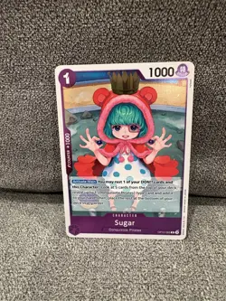 OP10-065 Sugar R - One Piece TCG - Royal Blood English NM/M Donquixote Pirate - Image 1