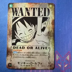One Piece - OP13-118 - Monkey D. Luffy Wanted Poster SEC Alt Art (US Seller - Image 1