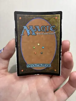 MTG Painted Anime Girl Island Alter Card Magic The Gathering - Image 3