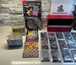 HUGE Pokemon TCG Lot 2,500 Cards l 20+ Packs Sealed Tins Ultra Rares Holos NM/LP - Image 4