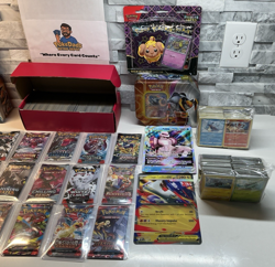 HUGE Pokemon TCG Lot 2,500 Cards l 20+ Packs Sealed Tins Ultra Rares Holos NM/LP - Image 5