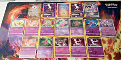 Pokemon 19 Card Mew/Mewtwo Lot Ultra Rares EX VSTAR VMAX Promos Ancient Mew LP - Image 1