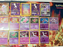 Pokemon 19 Card Mew/Mewtwo Lot Ultra Rares EX VSTAR VMAX Promos Ancient Mew LP - Image 5