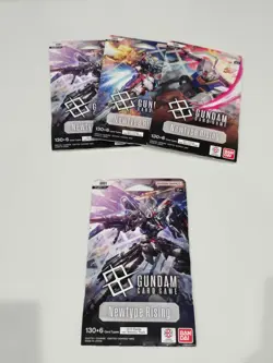 Gundam Card Game - GD01 (Newtype Rising) - Eng. - Sleeved Booster - Image 1