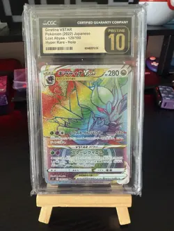 Pokemon TCG: S11 Lost Abyss - Giratina VSTAR Hyper Rare Card CGC Pristine 10 - Image 1