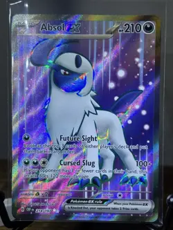 Pokemon TCG Absol EX Obsidian Flames Holo Ultra Rare Card 214/197 - Image 1