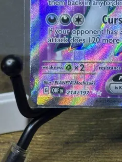 Pokemon TCG Absol EX Obsidian Flames Holo Ultra Rare Card 214/197 - Image 4