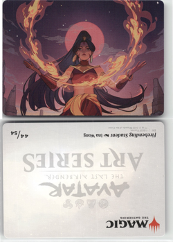 Firebending Student 44/54 MTG Avatar Art Series Card - Image 1