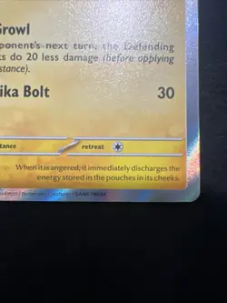 Pokemon Pikachu TCG Holo Shiny Rare Card Paldean Fates 131/091 - Image 4