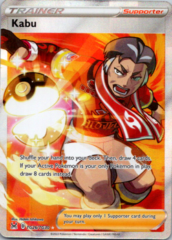 Kabu - TG26/TG30 - Pokemon Lost Origins Trainer Gallery Ultra Rare Card NM - Image 1