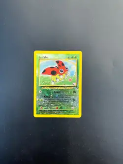 Ledyba 7/18 Southern Islands Reverse Holo Pokemon Card Light Play WOTC Vintage - Image 1