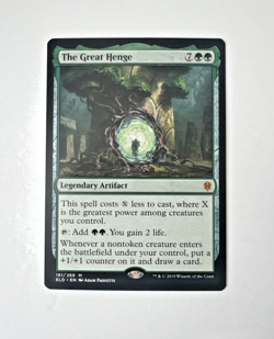 Magic the Gathering the Great Henge Throne of Eldraine Card 161/269 Regular - Image 1