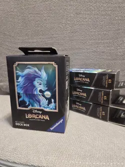 Box Of 3 Sisu Card Sleeves (65) & 1 Sisu Deck Box Disney Lorcana TCG - Image 1