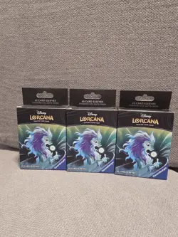 Box Of 3 Sisu Card Sleeves (65) & 1 Sisu Deck Box Disney Lorcana TCG - Image 2