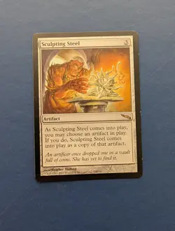 MTG Sculpting Steel: Mirrodin #238 - EX - Image 1