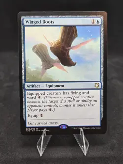Winged Boots x1- Adventures in the Forgotten Realms Commander 020/062 [LP] - Image 1