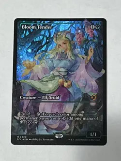 Magic The Gathering Bloom Tender (0390) (Showcase) Lorwyn Eclipsed Foil NM/M - Image 1