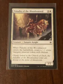 Magic the Gathering Ixalan Paladin of the Bloodstained - Image 1