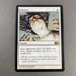 MTG Silence Core Set 2010 (M10) Regular Magic The Gathering - Image 1