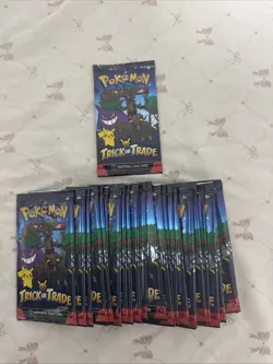 POKEMON HALLOWEEN TRICK OR TRADE 2024 COMPLETE SET OF 30 NEW SEALED PACKS - Image 2