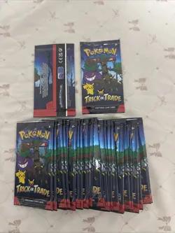 POKEMON HALLOWEEN TRICK OR TRADE 2024 COMPLETE SET OF 30 NEW SEALED PACKS - Image 3