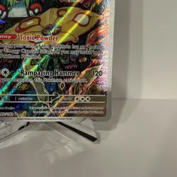 Pokemon Brute Bonnet Illustration Rare Full Art Holo SV04 Paradox Rift 207/182 - Image 5