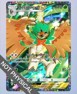 Pokemon TCG Pocket - Decidueye Full Art 2⭐, Celestial Guardians, English - Image 1