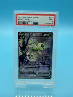 PSA 9 Celebi V 245/264 Pokemon Sword Shield Fusion Strike Alternate Alt Art - Image 1