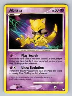 Abra - 69/123 Common Mysterious Treasures - LP Pokemon TCG - Image 1