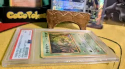 1998 Pokemon Japanese TCG Caterpie PSA 9 Mint, Red/Green Gift Set #10 Rare* - Image 5